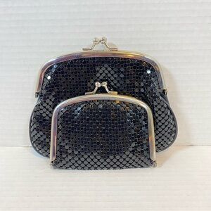 Cosmetic Bag and Mirror Compact Set